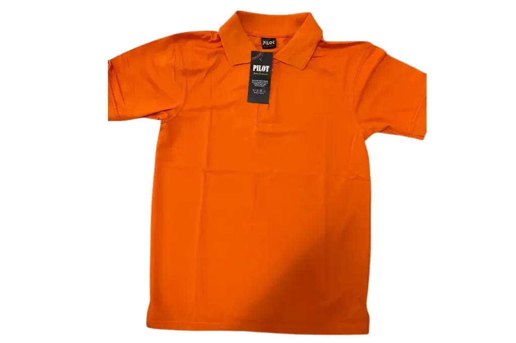 T-shirts (supply) (Round Neck, Shuttle, Orange, S)
