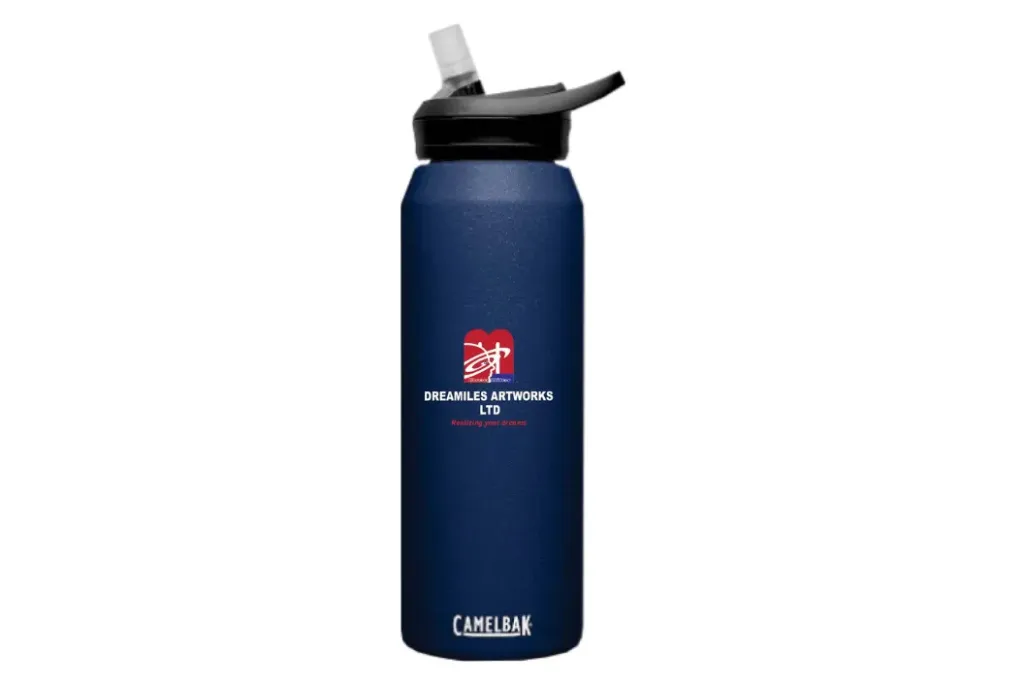 Water Bottle- 1ltr (With thermos, Branded)