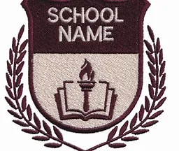School Badges (Sublimation / Screen printing, 10)